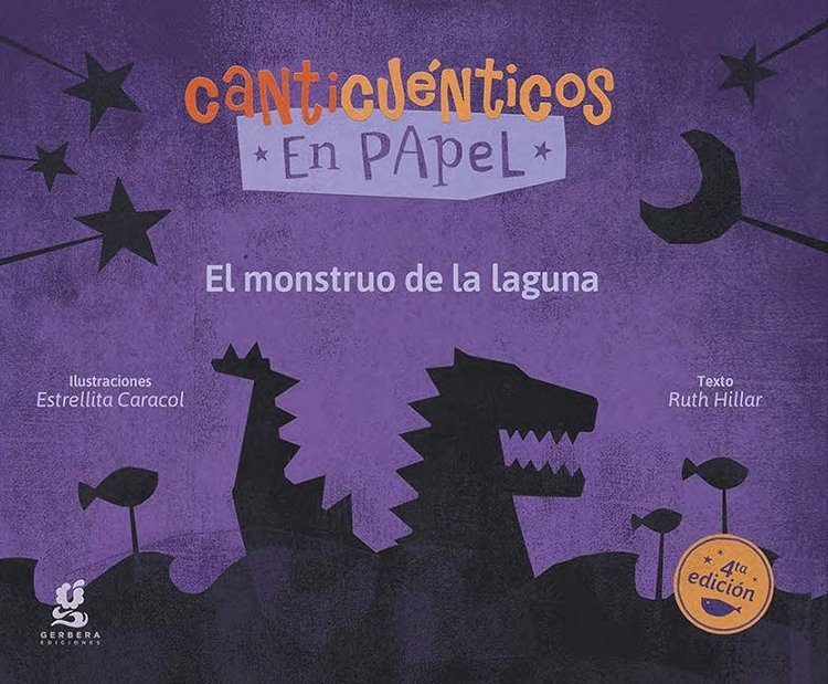 Imagen de CANTICUÉNTICOS EN PAPEL - EL MONSTRUO DE LA LAGUNA / RUTH HILLAR