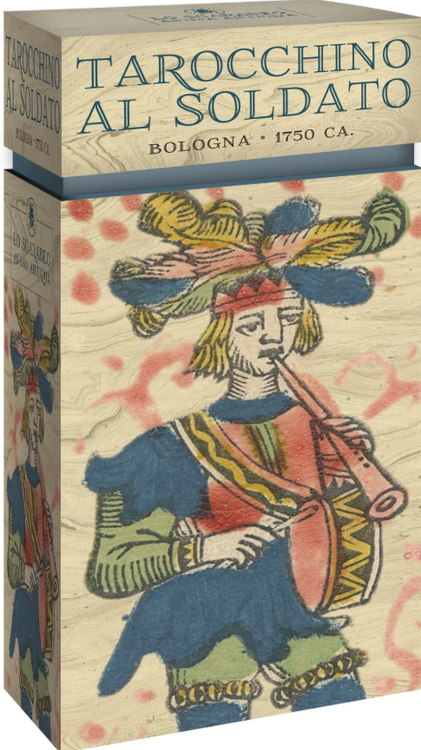 Imagen de TAROT: TAROCCHINO AL SOLDATO / LO SCARABEO