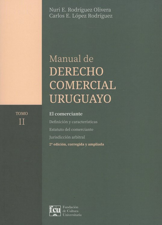 Imagen de Manual de Derecho Comercial Uruguayo - Tomo 2