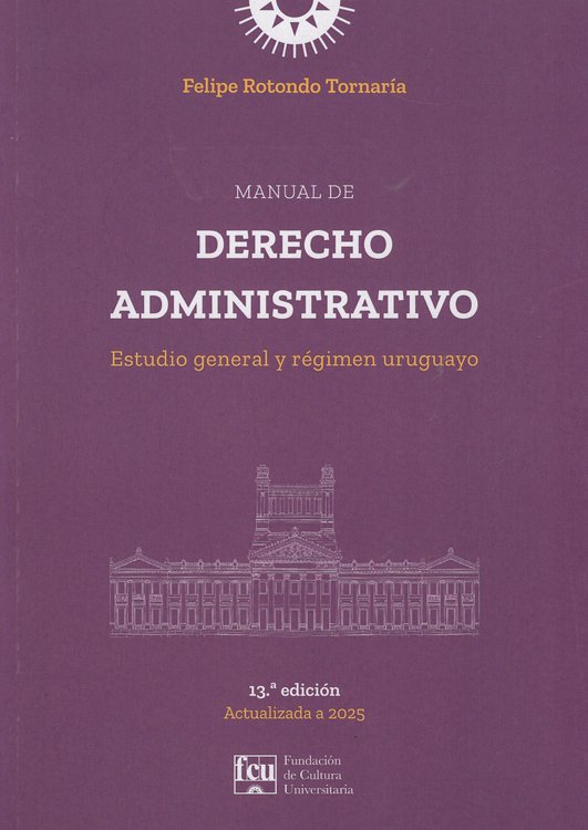 Imagen de Manual De Derecho Administrativo / Felipe R. Tornaria