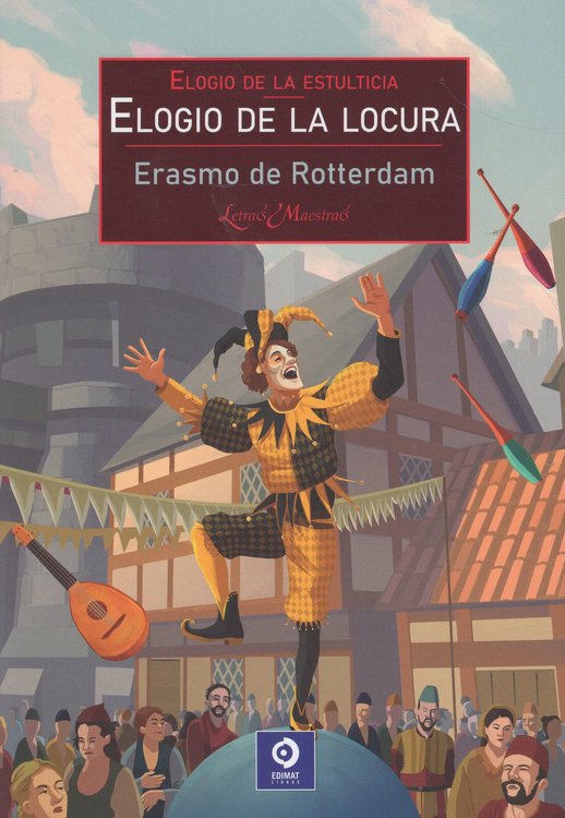 Imagen de ELOGIO DE LA LOCURA / ERASMO DE ROTTERDAM