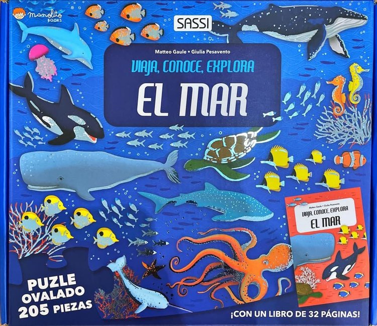 Imagen de El Mar / 32 páginas + Puzle 20 piezas
