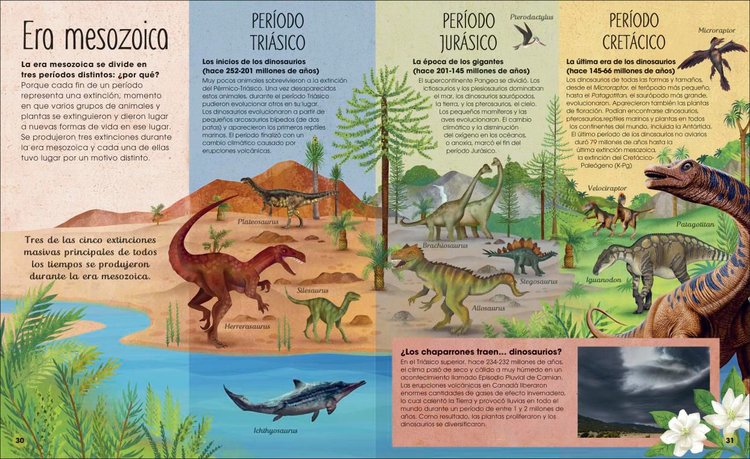 Imagen de LA VIDA SECRETA DE LOS DINOSAURIOS Y EL MUNDO PREHISTÓRICO / DK