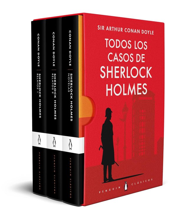 Imagen de ESTUCHE TODOS LOS CASOS DE SHERLOCK HOLMES / ARTHUR CONAN DOYLE