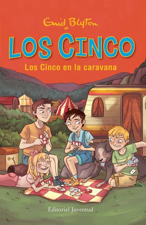 Imagen de LOS CINCO EN LA CARAVANA (LOS CINCO 5) / ENID BLYTON