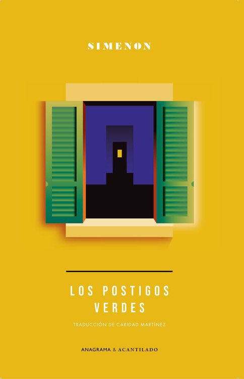 Imagen de LOS POSTIGOS VERDES / SIMENON