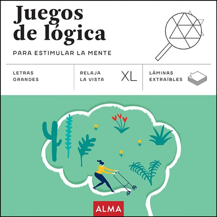 Imagen de JUEGOS DE LOGICA - PARA ESTIMULAR LA MENTE XL / ALMA