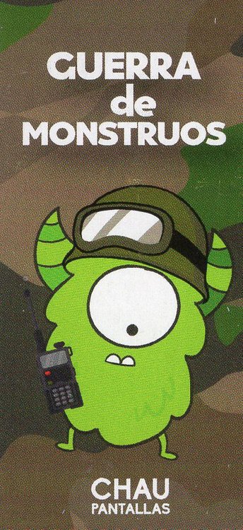 Imagen de GUERRA DE MONSTRUOS / CHAU PANTALLAS