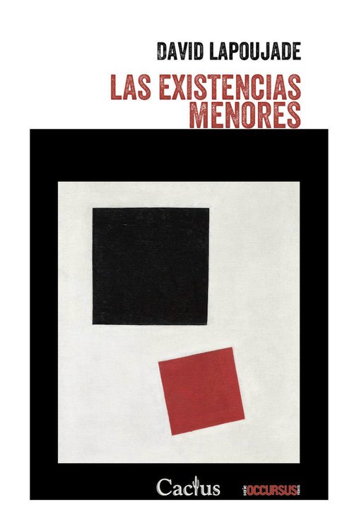Imagen de LAS EXISTENCIAS MENORES / DAVID LAPOUJADE