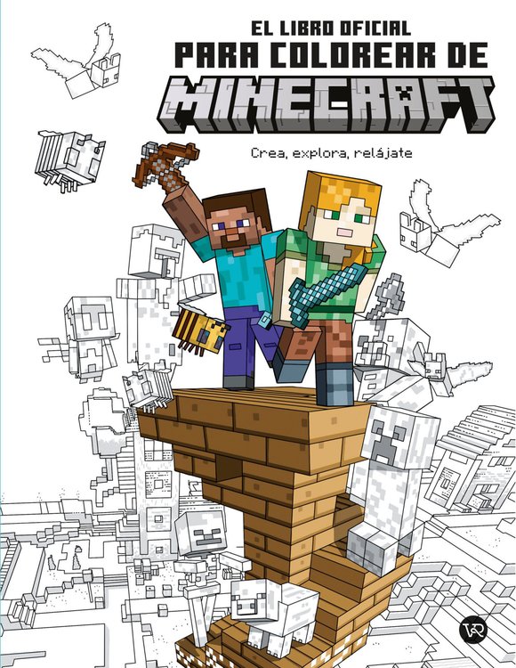 Imagen de EL LIBRO OFICIAL PARA COLOREAR DE MINECRAFT