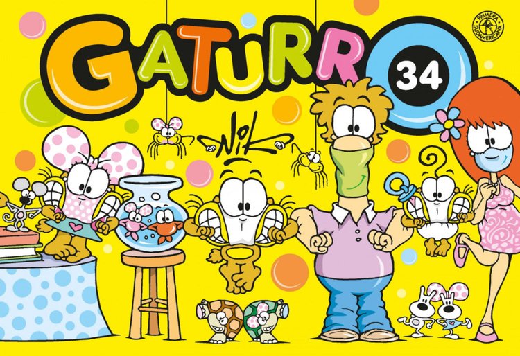 Imagen de Gaturro - Historieta N° 34 - Nik