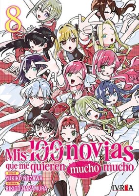 Imagen de Mis 100 novias que me quieren mucho mucho 08 - Rikito Nakamura / Ivrea