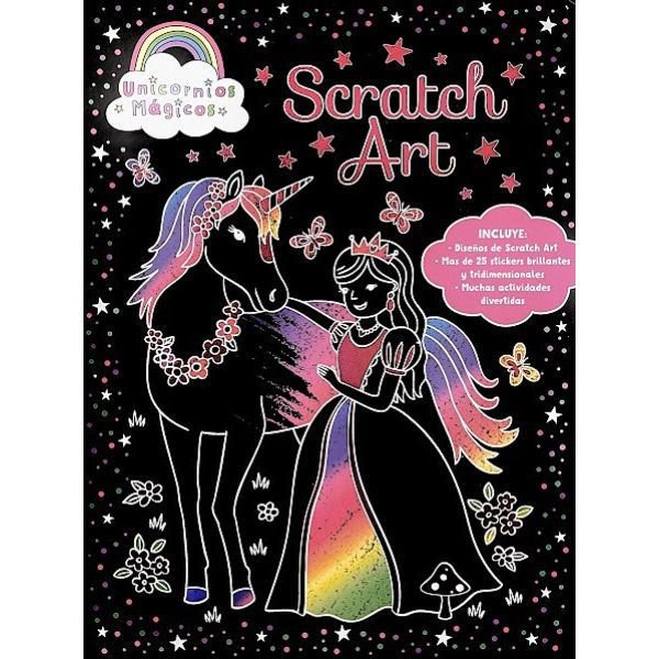 Imagen de UNICORNIOS MÁGICOS: SCRATCH ART / AGUA DE MAYO