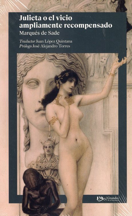 Imagen de JULIETA O EL VICIO AMPLIAMENTE RECOMPENSADO / MARQUÉS DE SADE
