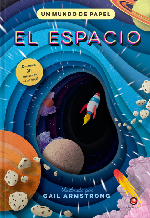 Imagen de UN MUNDO DE PAPEL: EL ESPACIO / GAIL ARMSTRONG