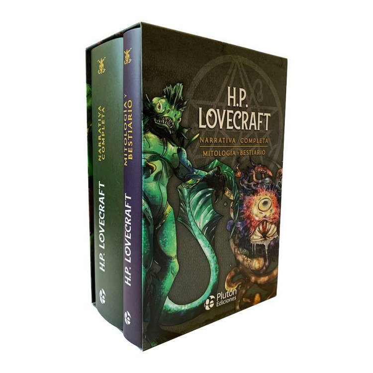 Imagen de PACK NARRATIVA COMPLETA: MITOLOGÍA Y BESTIARIO / H.P. LOVECRAFT