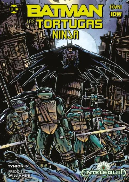 Imagen de BATMAN - LAS TORTUGAS NINJA / OVNI PRESS