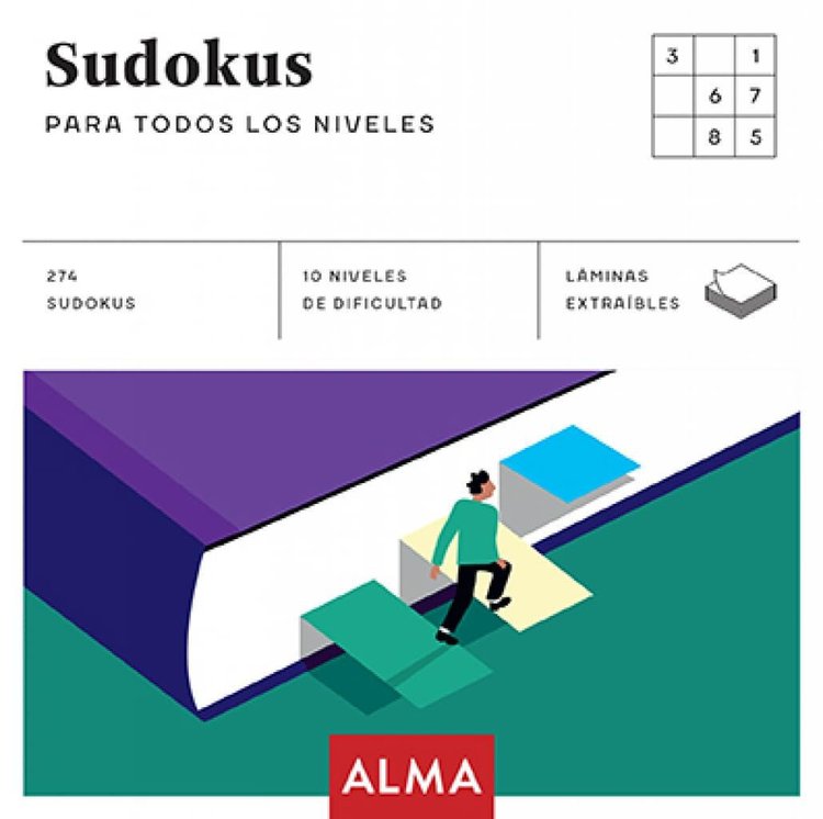 Imagen de SUDOKUS PARA TODOS LOS NIVELES / ALMA