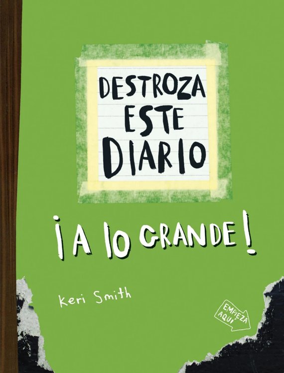 Imagen de DESTROZA ESTE DIARIO ¡A LO GRANDE! (VERDE) / KERI SMITH
