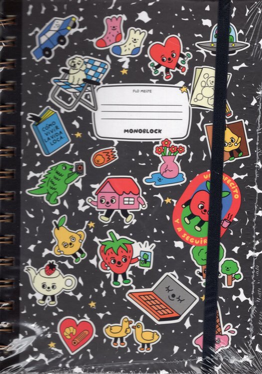 Imagen de CUADERNO STICKERS / MONOBLOCK