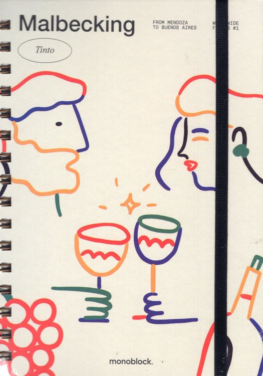 Imagen de CUADERNO MALBECKING (ANILLADO) / MONOBLOCK
