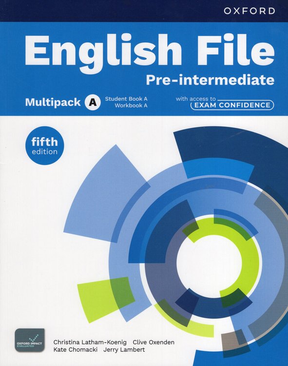 Imagen de ENGLISH FILE 5TH EDITION PRE-INTERMEDIATE. MULTIPACK A / OXFORD