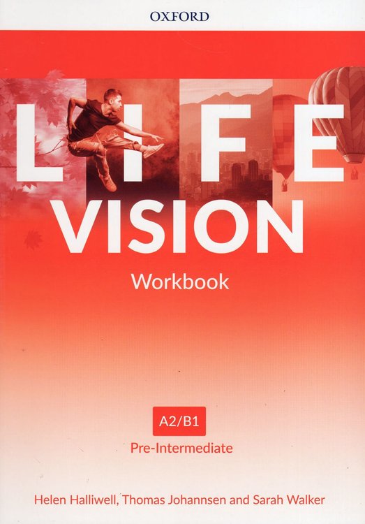 Imagen de LIFE VISION A2/B1 PRE-INTERMEDIATE / STUDENT'S BOOK + WORKBOOK / OXFORD