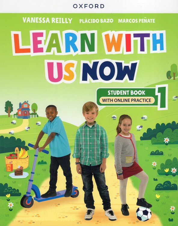 Imagen de LEARN WITH US NOW 1 STUDENT BOOK (WITH ONLINE PRACTICE) / OXFORD