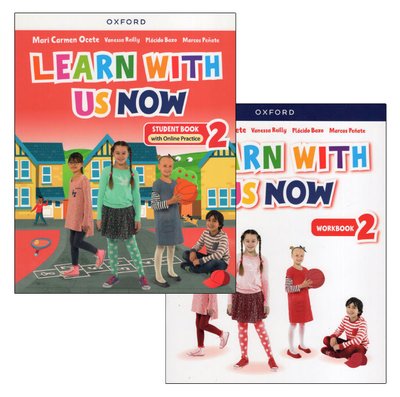 Imagen de LEARN WITH US NOW 2 / STUDENT BOOK + WORKBOOK  / OXFORD