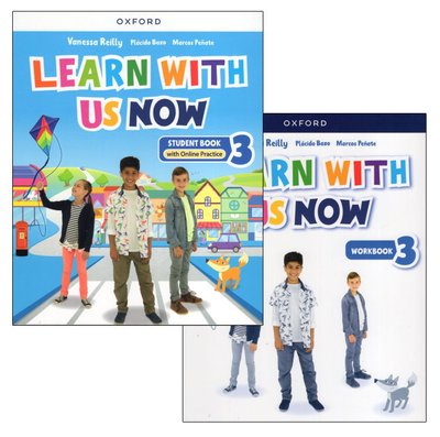 Imagen de LEARN WITH US NOW 3 / STUDENT BOOK + WORKBOOK  / OXFORD