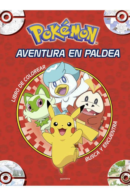 Imagen de POKEMÓN: AVENTURA EN PALDEA (BUSCA Y ENCUENTRA PARA COLOREAR) / MONTENA
