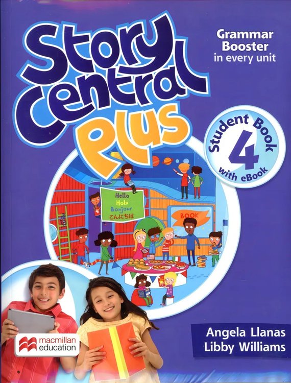 Imagen de STORY CENTRAL PLUS 4 / STUDENT'S BOOK + ACTIVITY BOOK / MACMILLAN