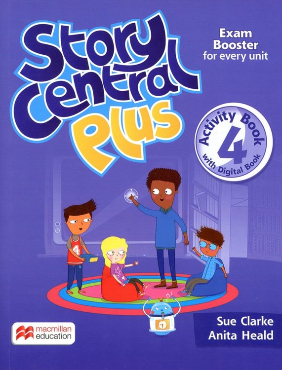 Imagen de STORY CENTRAL PLUS 4 / STUDENT'S BOOK + ACTIVITY BOOK / MACMILLAN