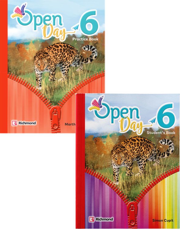 Imagen de OPEN DAY 6 / STUDENT'S BOOK & READER + PRACTICE BOOK / RICHMOND