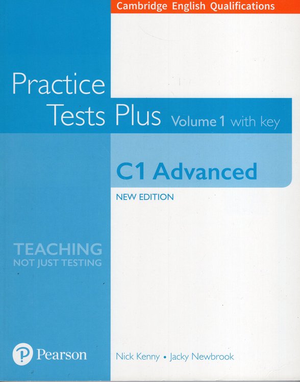 Imagen de Practice Tests Plus C1 Advanced Volume 1 (with key) / Pearson