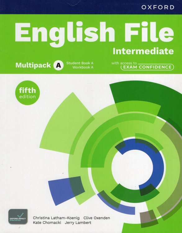 Imagen de ENGLISH FILE 5TH EDITION INTERMEDIATE MULTIPACK A / OXFORD