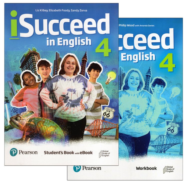 Imagen de iSUCCEED IN ENGLISH 4 / STUDENT'S BOOK WITH EBOOK (AND ONLINE PRACTICE) & WORKBOOK / PEARSON