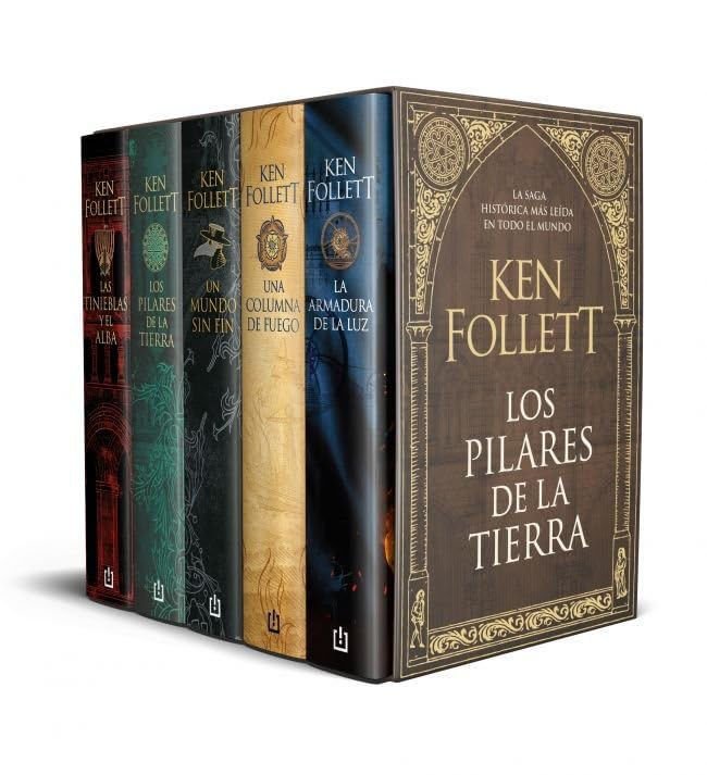 Imagen de ESTUCHE LOS PILARES DE LA TIERRA / KEN FOLLET