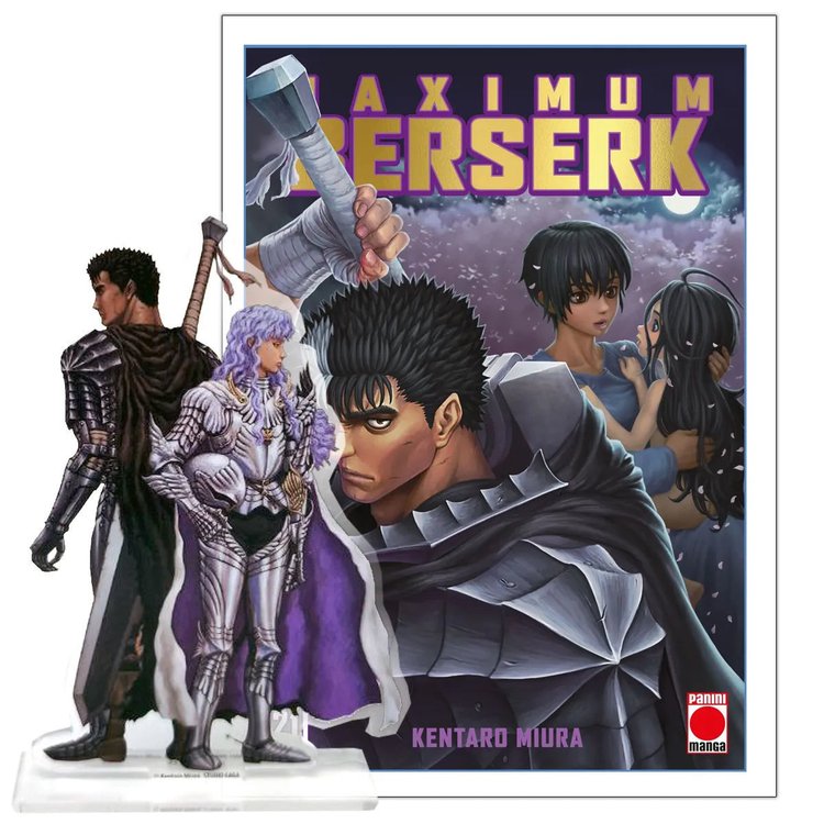 Imagen de MAXIMUM BERSERK 21 (PORTADA DORADA + FIGURA) / KENTARO MIURA