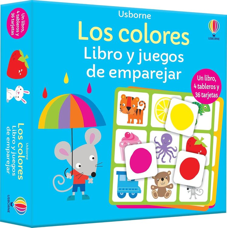 Imagen de LOS COLORES (LIBRO Y JUEGOS DE EMPAREJAR) / USBORNE