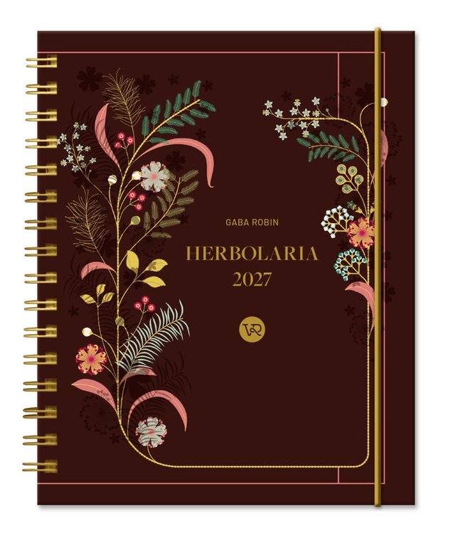 Imagen de AGENDA 2027 HERBOLARIA (3 DÍAS POR PÁGINA) / GABA ROBIN