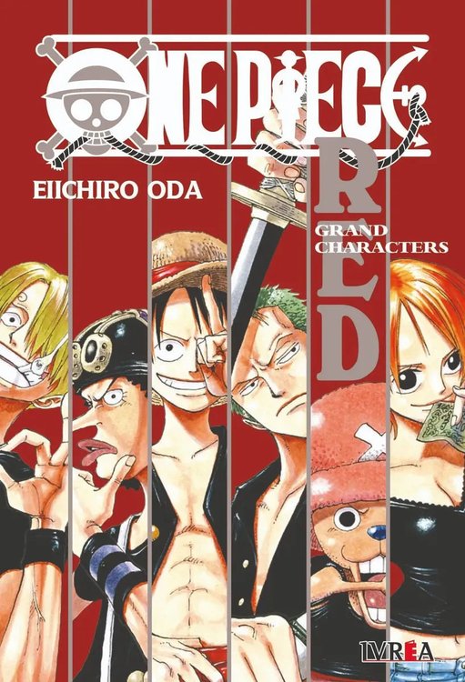 Imagen de One Piece Red: Grand Characters - Eiichiro Oda / Ivrea