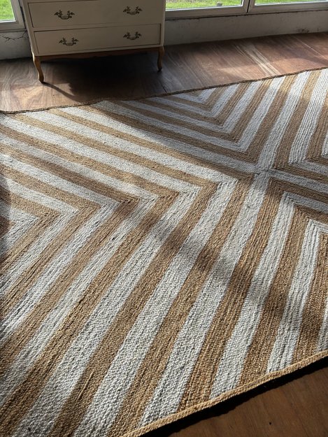 Alfombra biodegradable natural