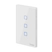 Imagen de Sonoff T2US3C Interruptor Pared 3 Botones WiFi y 433 MHz