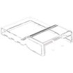 Imagen de Gabinete con 2 Covers para Raspberry Pi 4