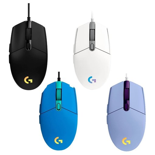 Imagen de Mouse Logitech G203 Lightsync RGB Gaming