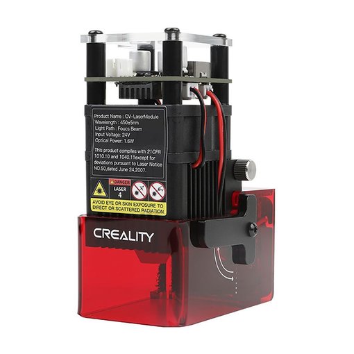 Imagen de Módulo Grabador Láser 1.6W 24V para Ender 3 S1, S1 Pro y S1 Plus