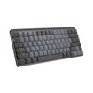 Imagen de Teclado Inalámbrico Logitech MX Mini Mecanico Grafito en Español