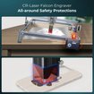 Imagen de Cortadora y Grabadora Láser Creality CR-Laser Falcon 10W