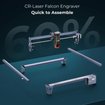 Imagen de Cortadora y Grabadora Láser Creality CR-Laser Falcon 10W